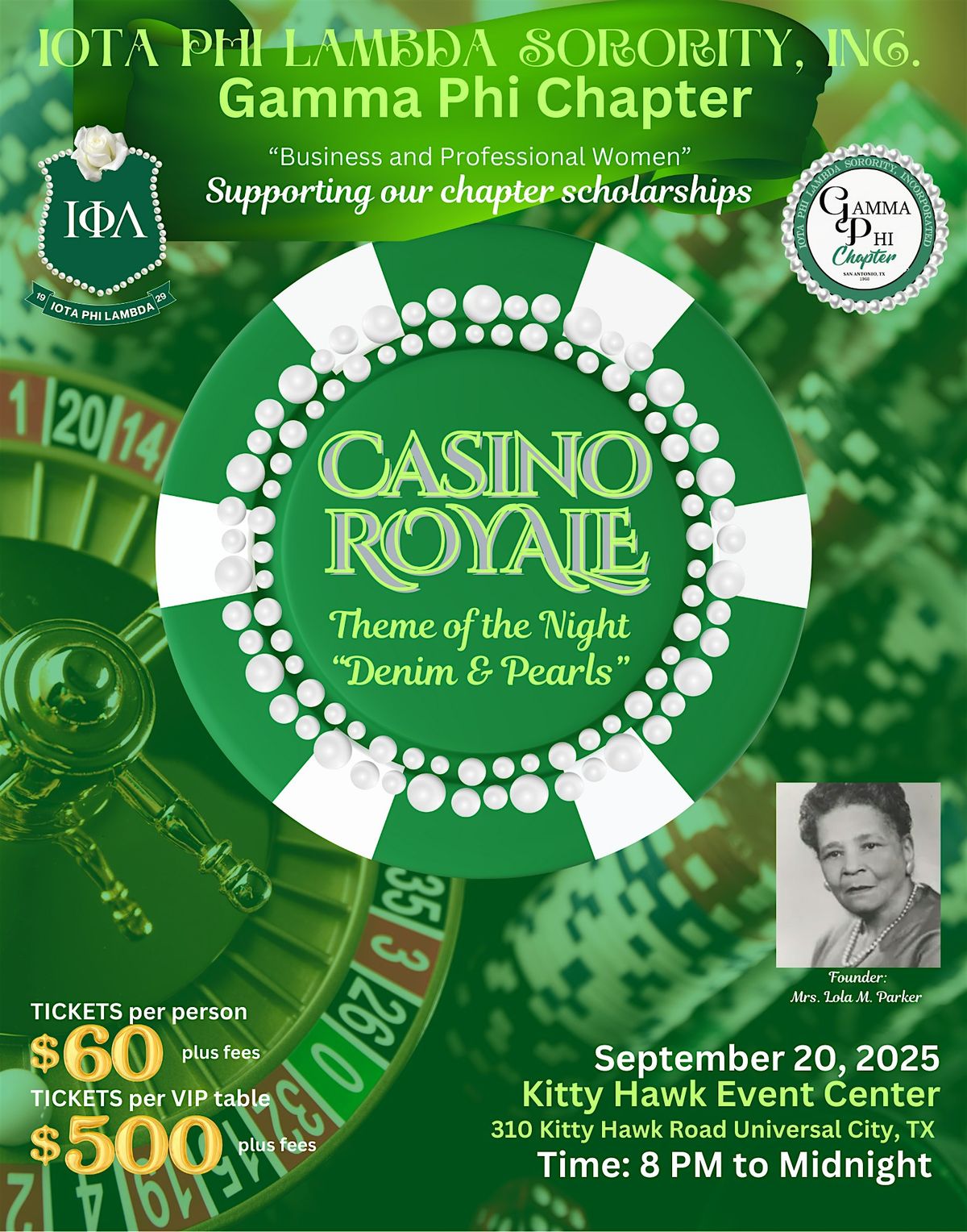 Casino Royale Hosted by Iota Phi Lambda Sorority, Inc. - Gamma Phi Chapter