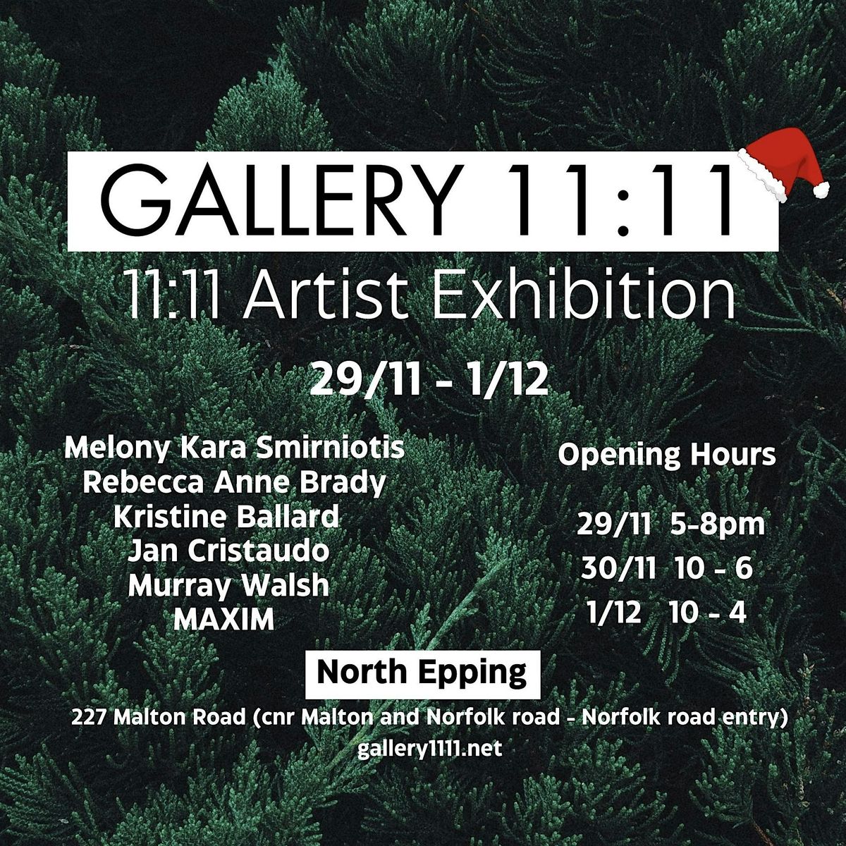 11:11 Artist Exhibition