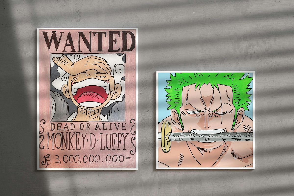 Anime is Art: Straw Hats: Gear 5 Luffy & Zoro