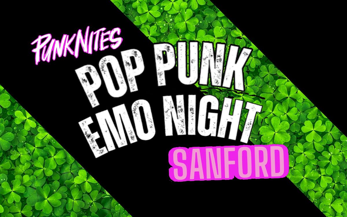 Pop Punk Emo Night SANFORD St Patrick's Party by PunkNites with DONEFOR