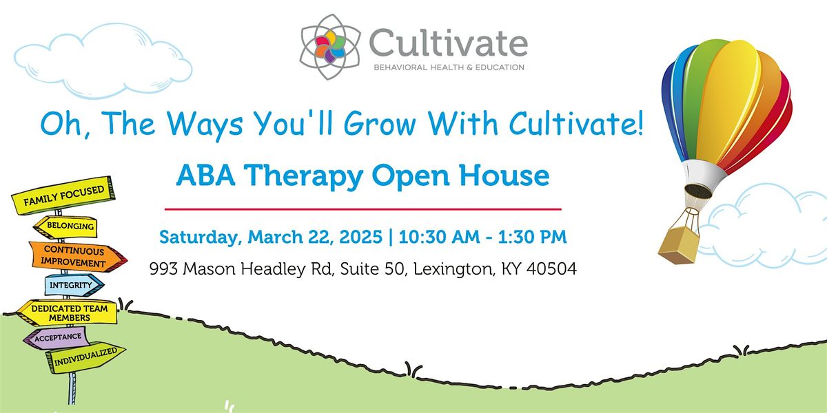 ABA Therapy Open House - Lexington West