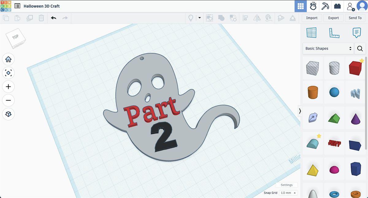 Halloween 3D Craft for Kids (Part 2)