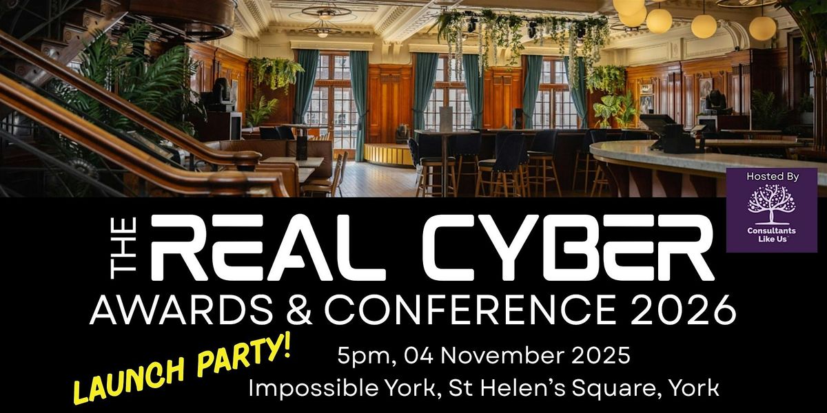 Launch Event: The Real Cyber Awards and Conference 2026