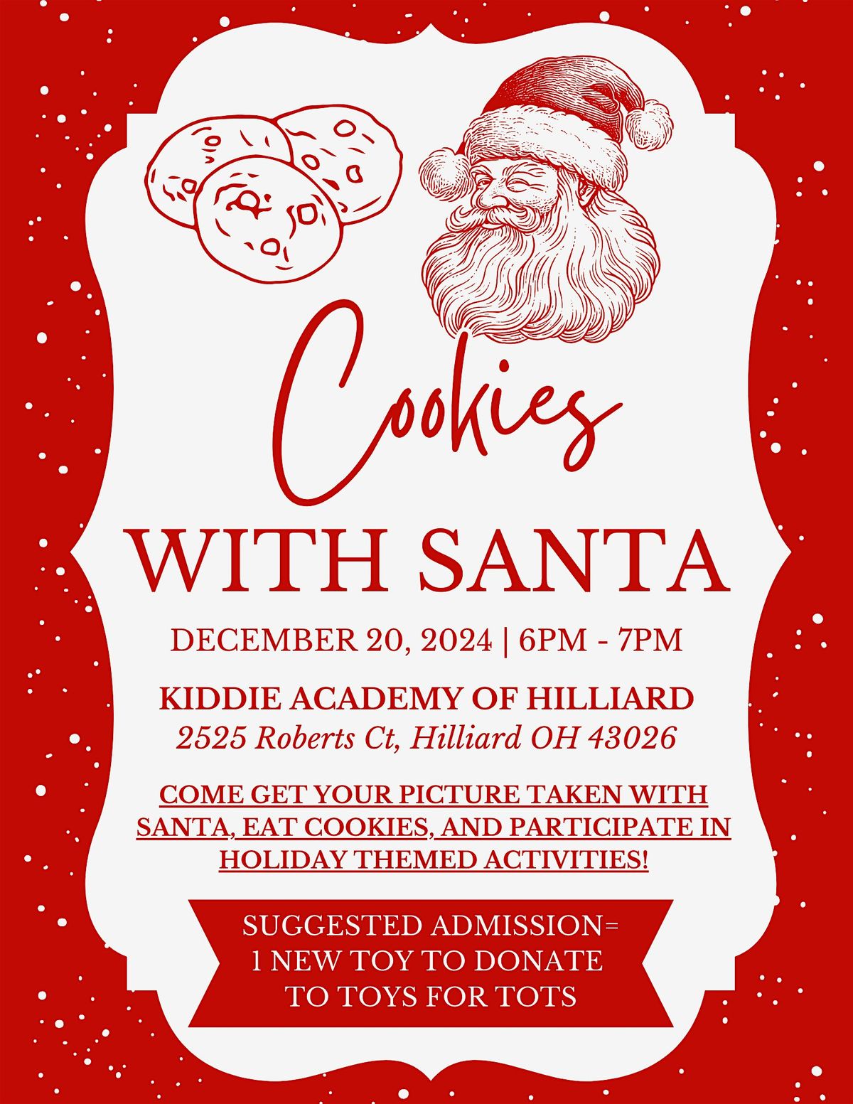 Cookies with Santa