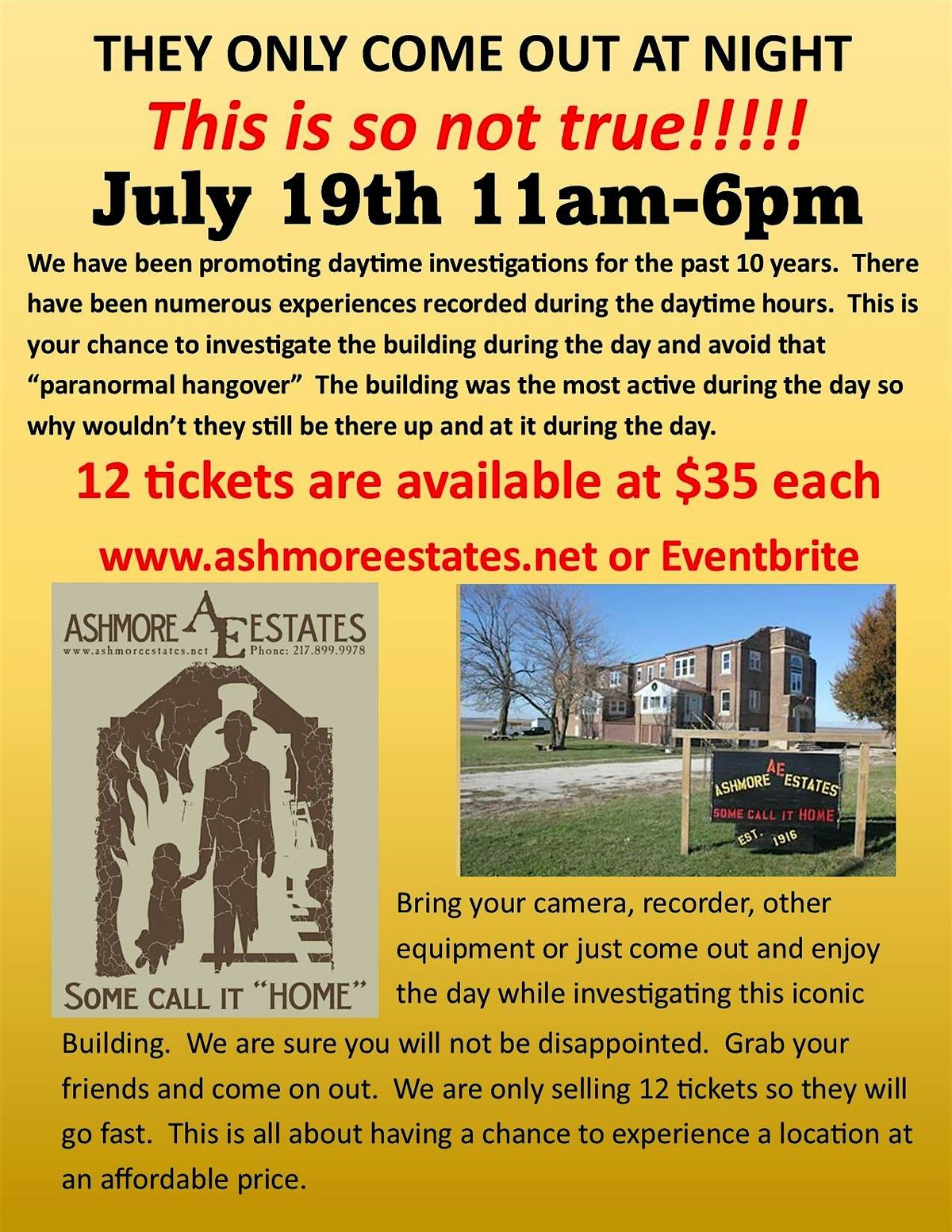 Daytime Investigation at Ashmore Estates