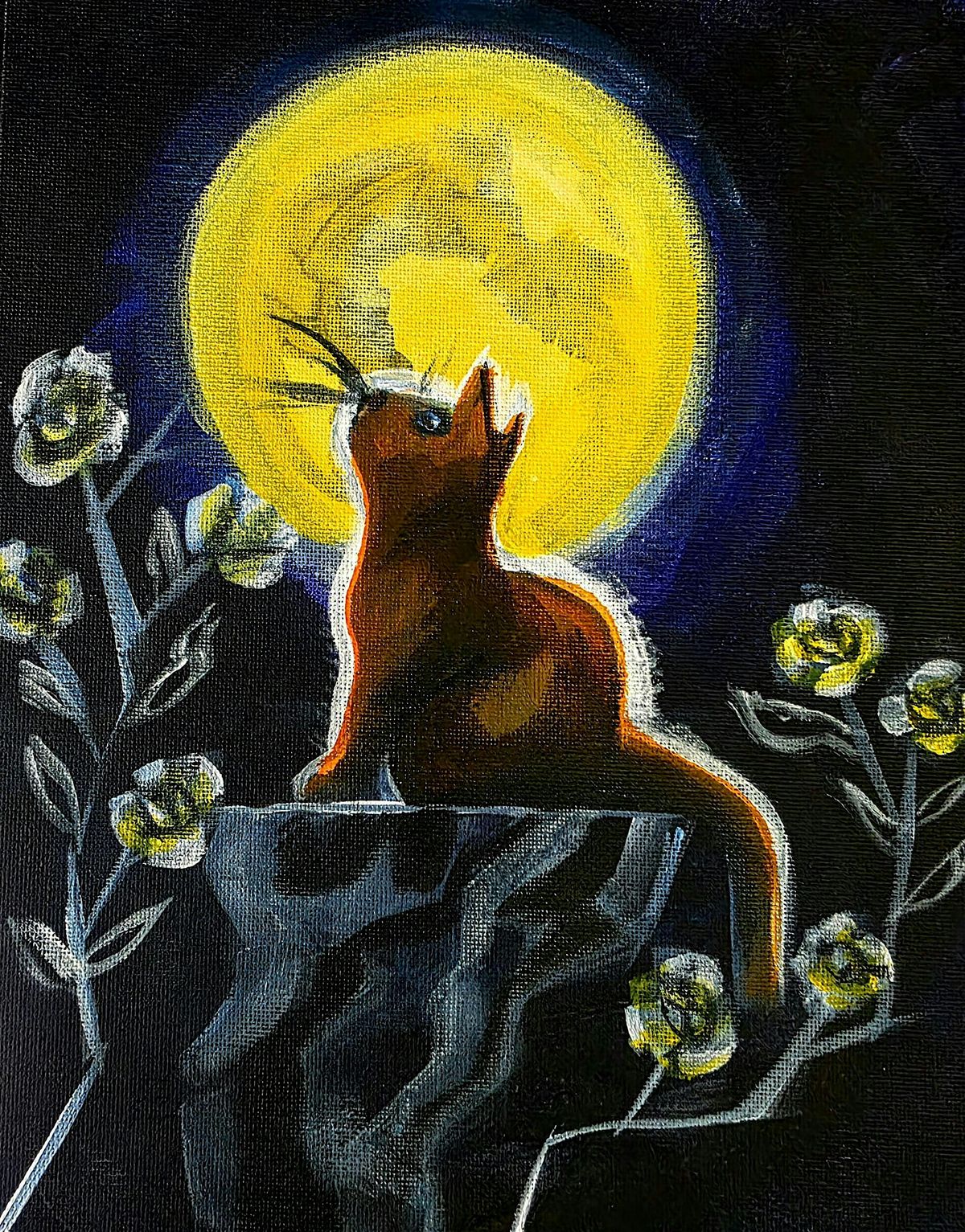 Halloween Paint & Coffee Sip at Yellow Cup Coffee Shop