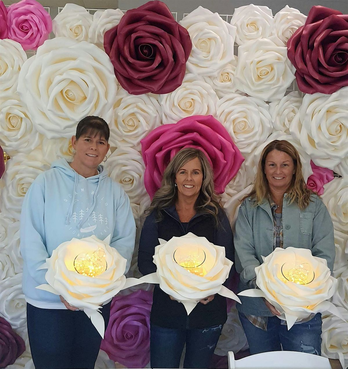 Rose -Vase-Lamp Workshop