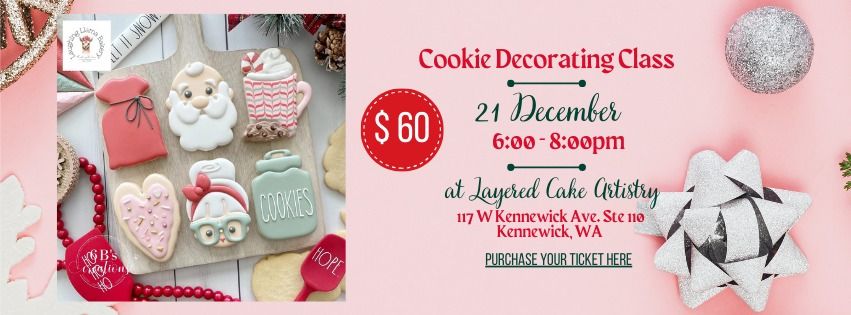 Christmas Cookie Decorating Class at Layered Cake Artistry