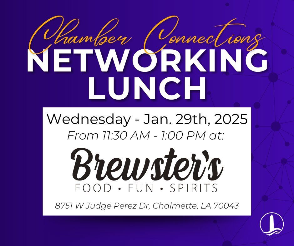 Chamber Connections Networking Lunch - Brewster's