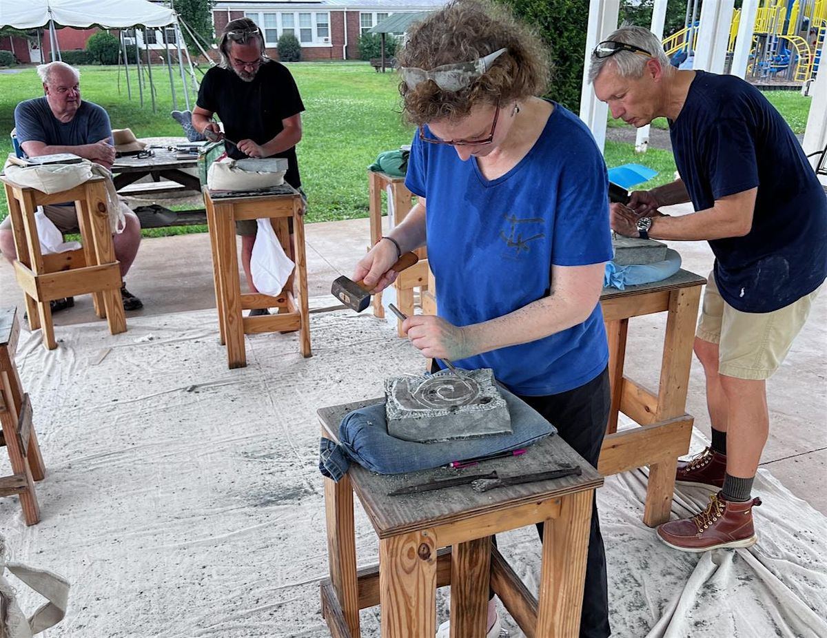 Stone Carving Workshop at the RVCC - Beginner and Returning Students