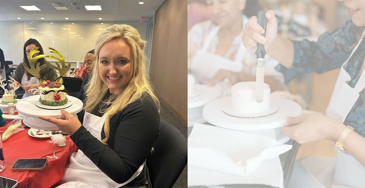 Cake Decorating Experience HTX: Brunch + Mini Holiday Cake Class in Tomball