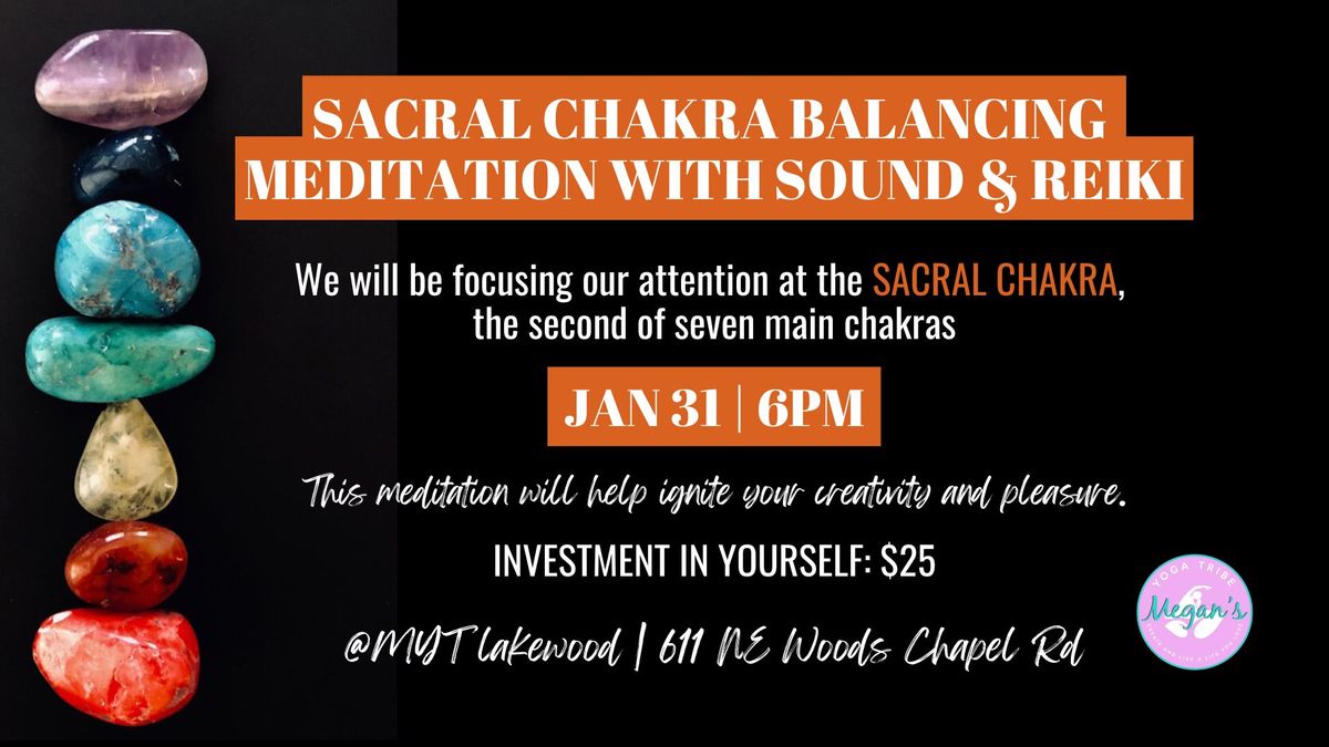 Sacral Chakra Balancing Meditation with Sound & Reiki