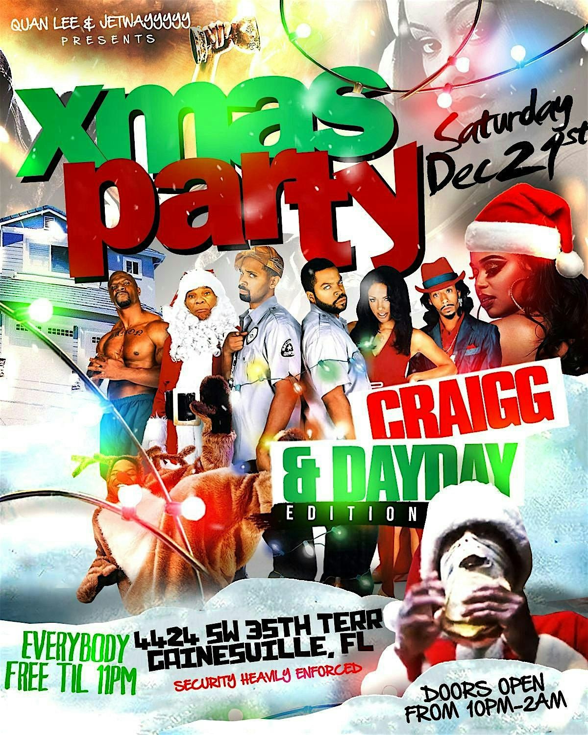 Xmas Party Craigg & DayDay Edition