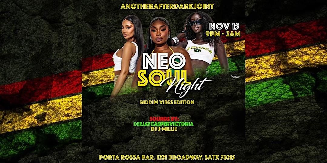 Neo Soul Night at Porta Rossa - Riddim Vibes Edition