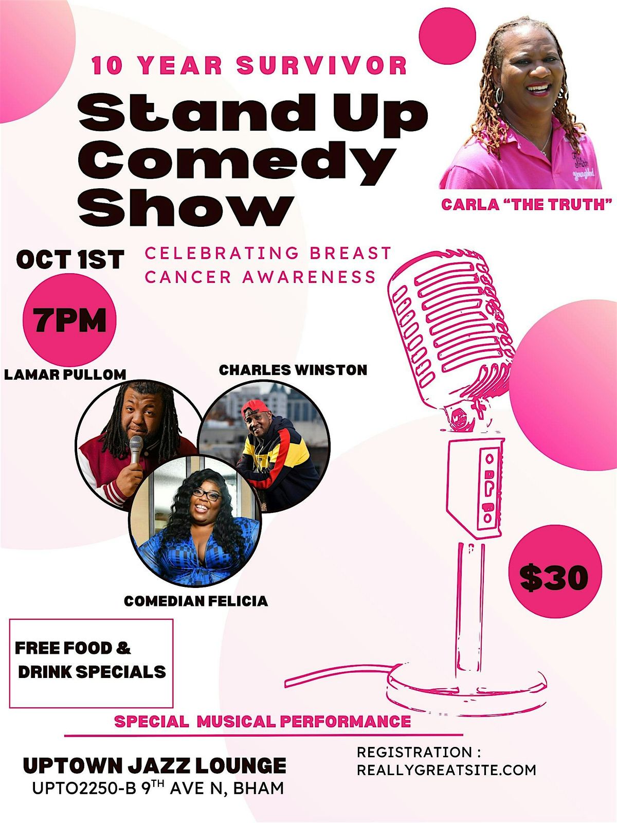 10 Year Survivor Comedy Show