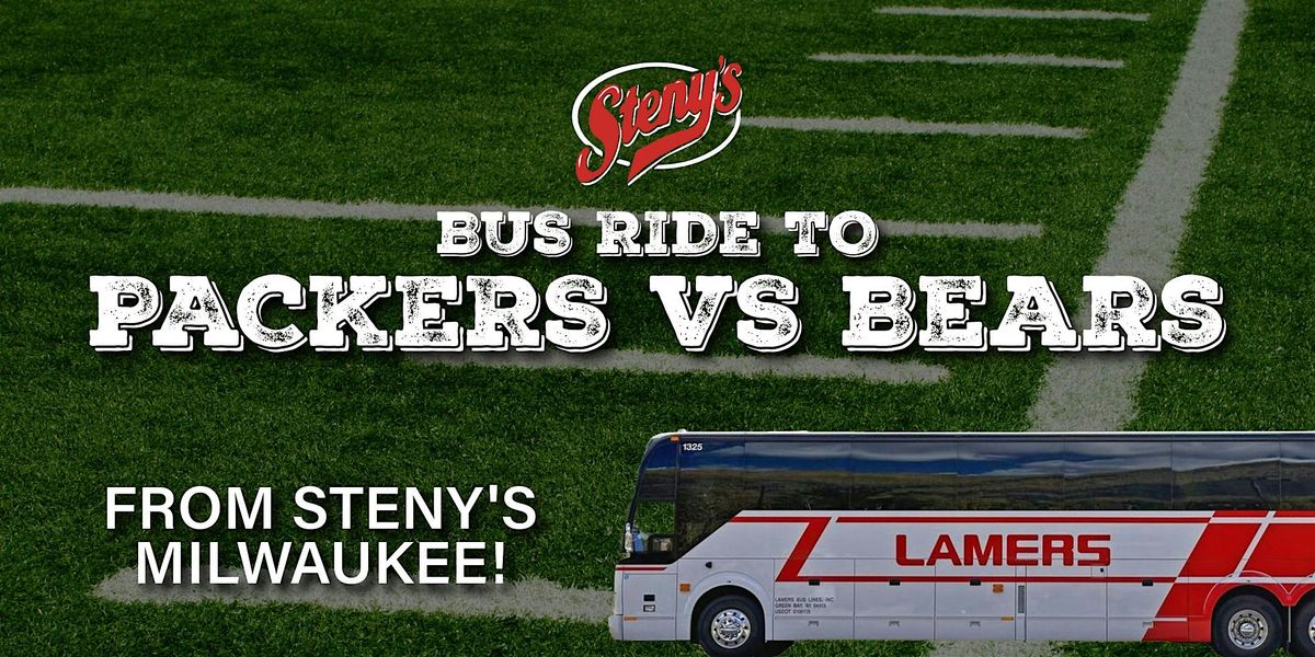 Steny's Milwaukee Bus Ride to Lambeau - Packers vs Bears!