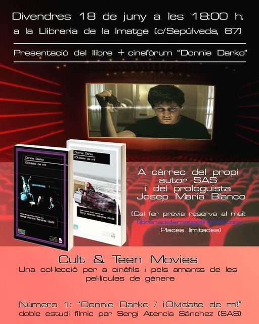 Presentaci\u00f3n del vol. 1 "Cult & Teen Movies" + proyecci\u00f3n "Donnie Darko" + cineforum