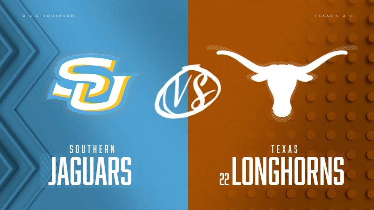 Texas Longhorns Women's Basketball vs. Southern Jaguars