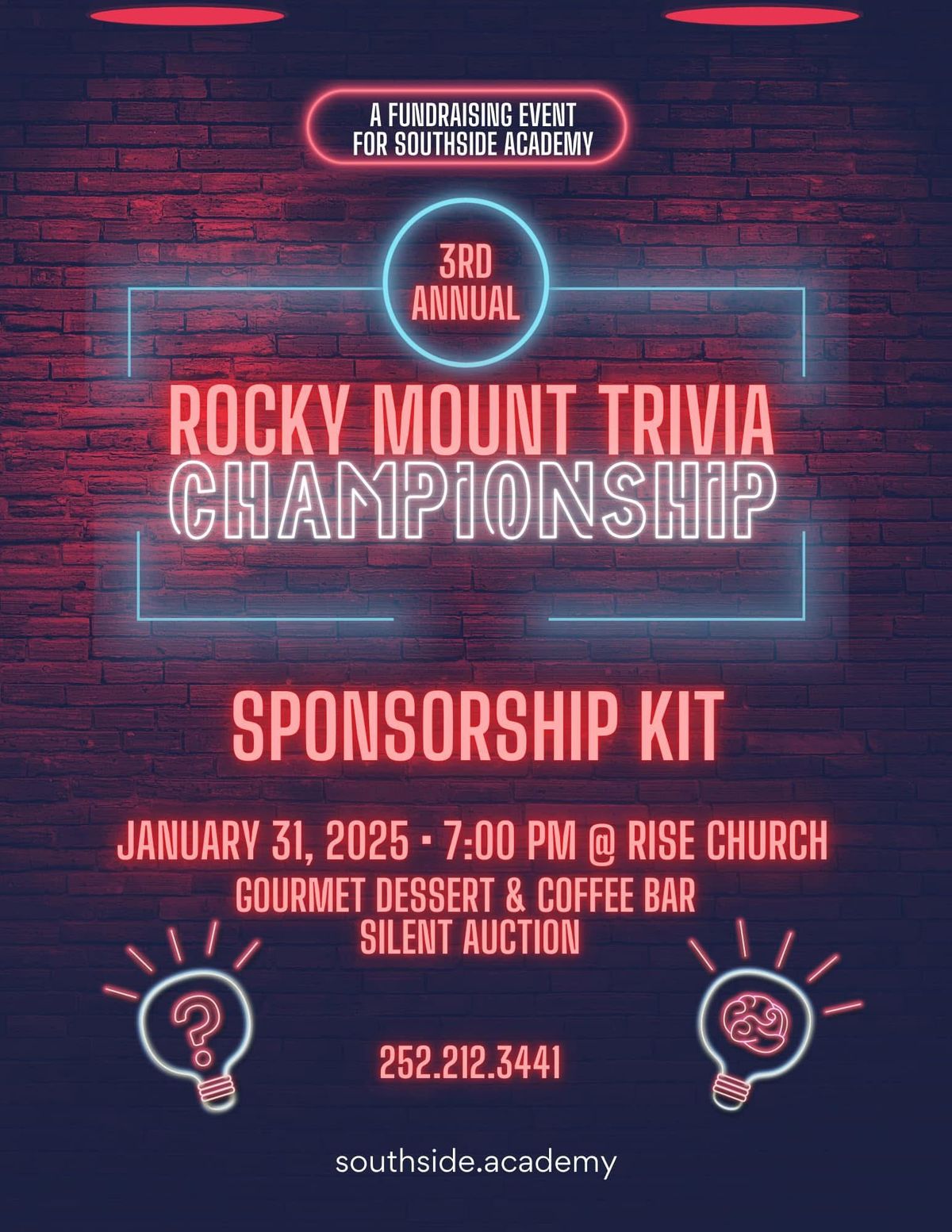 3rd Annual Rocky Mount Trivia Championship