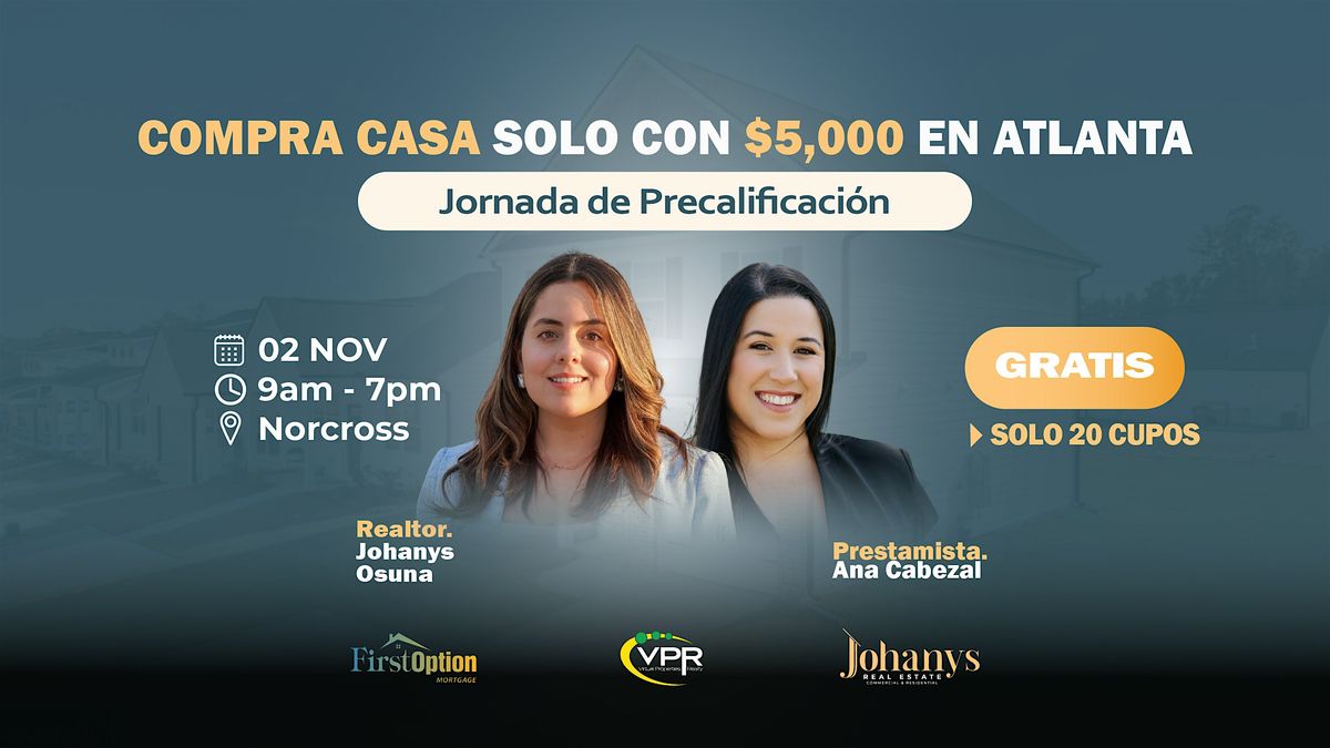 Compra casa solo con $5,000  #Atlanta
