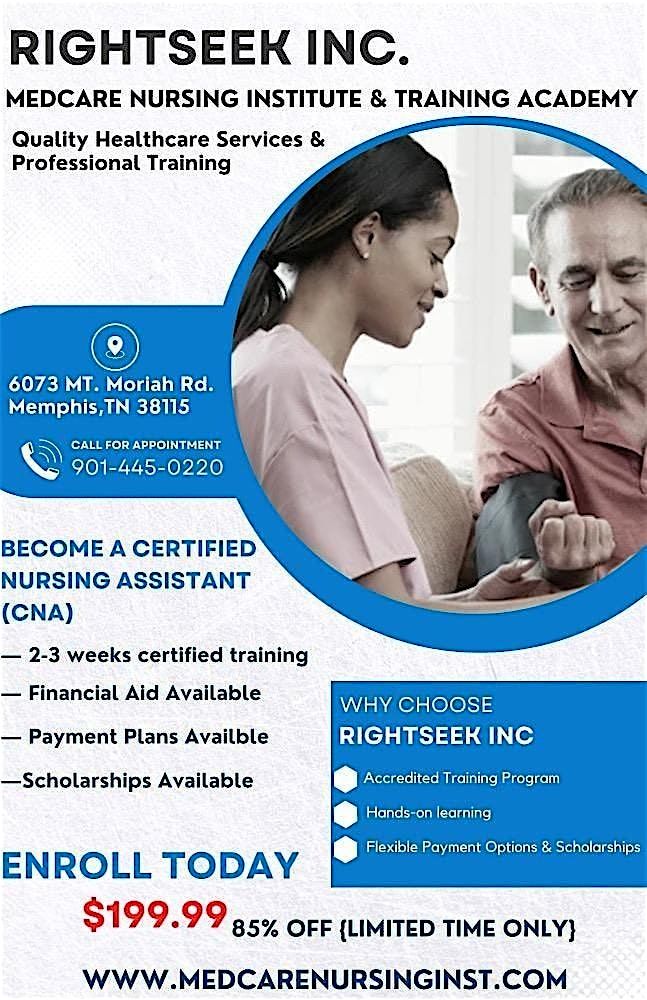 Right Seek, Medcare CNA Training