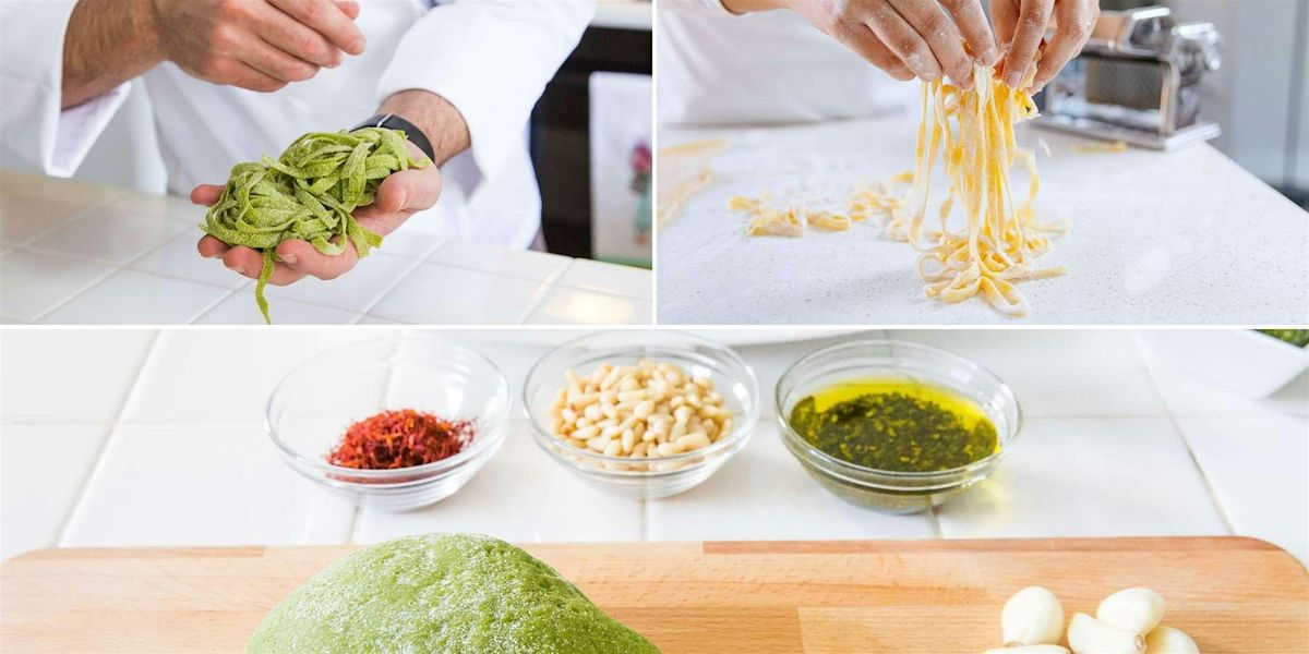 Craft Tri-Colored Handmade Pasta - Cooking Class by Classpop!\u2122