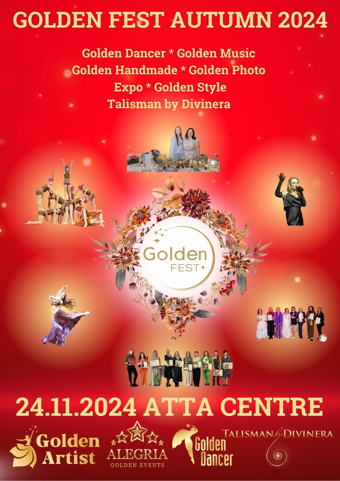 Golden Fest Autumn 2024 (Expo, Competitions - Dance, Music, Photo, HandMade)