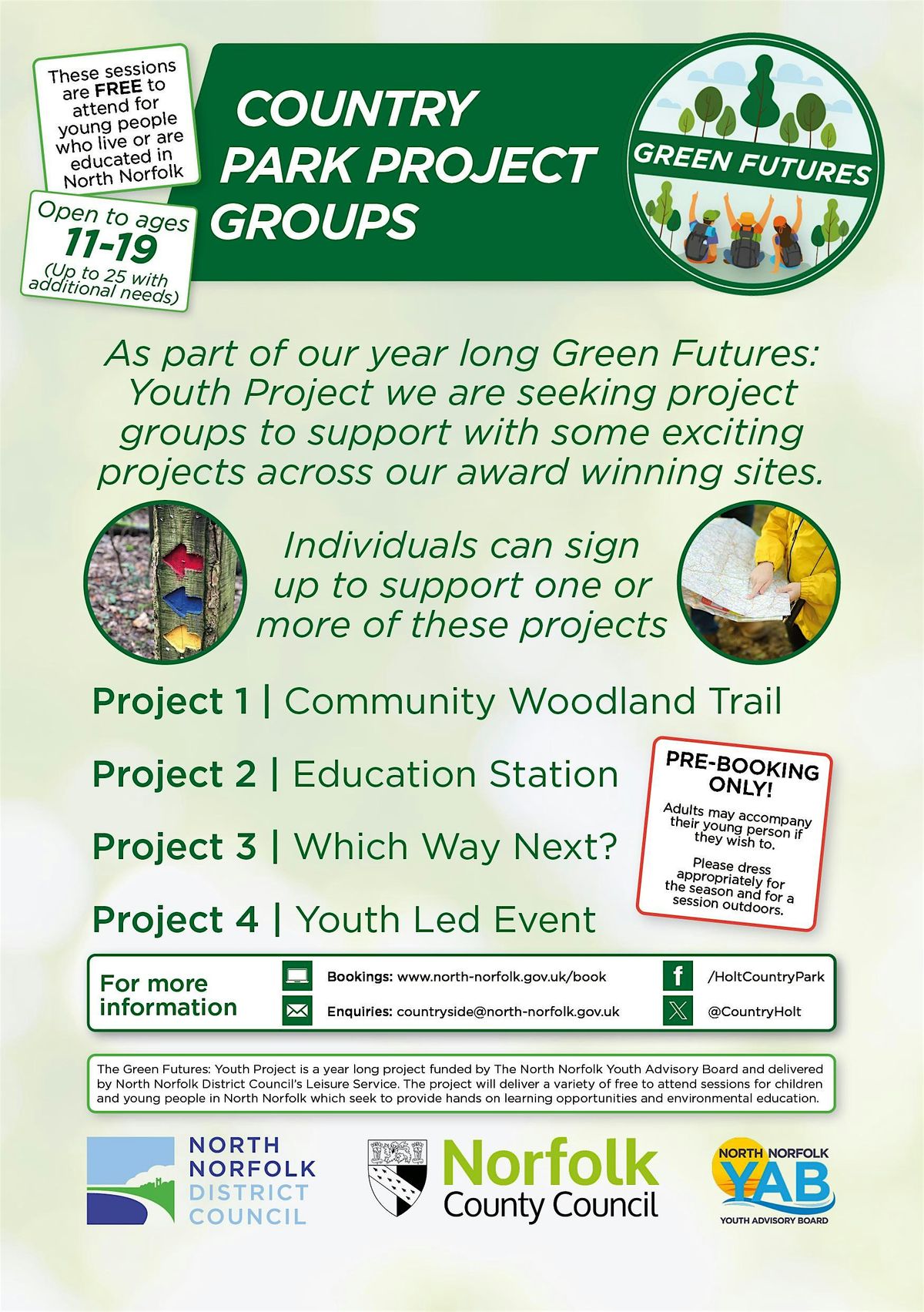 Green Futures: Youth Led Event Project Group (11-19yrs)