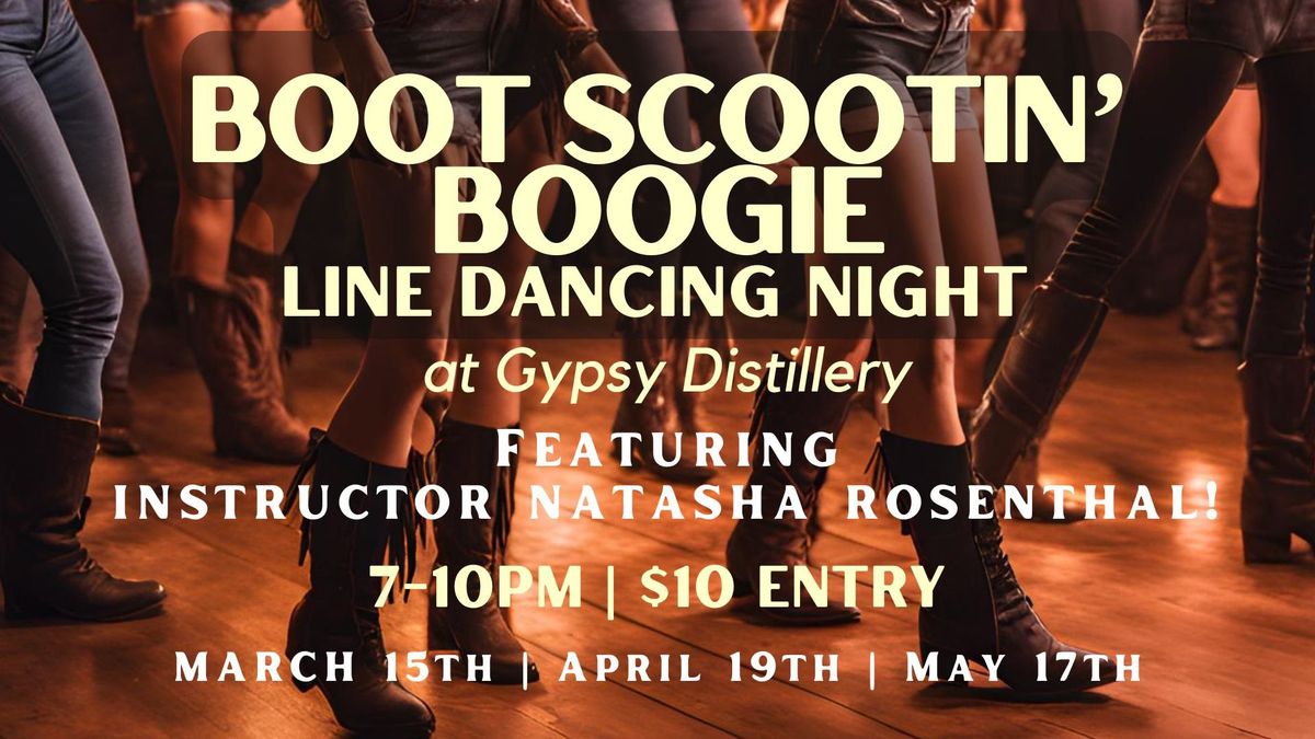 Boot Scootin' Boogie Line Dancing Night