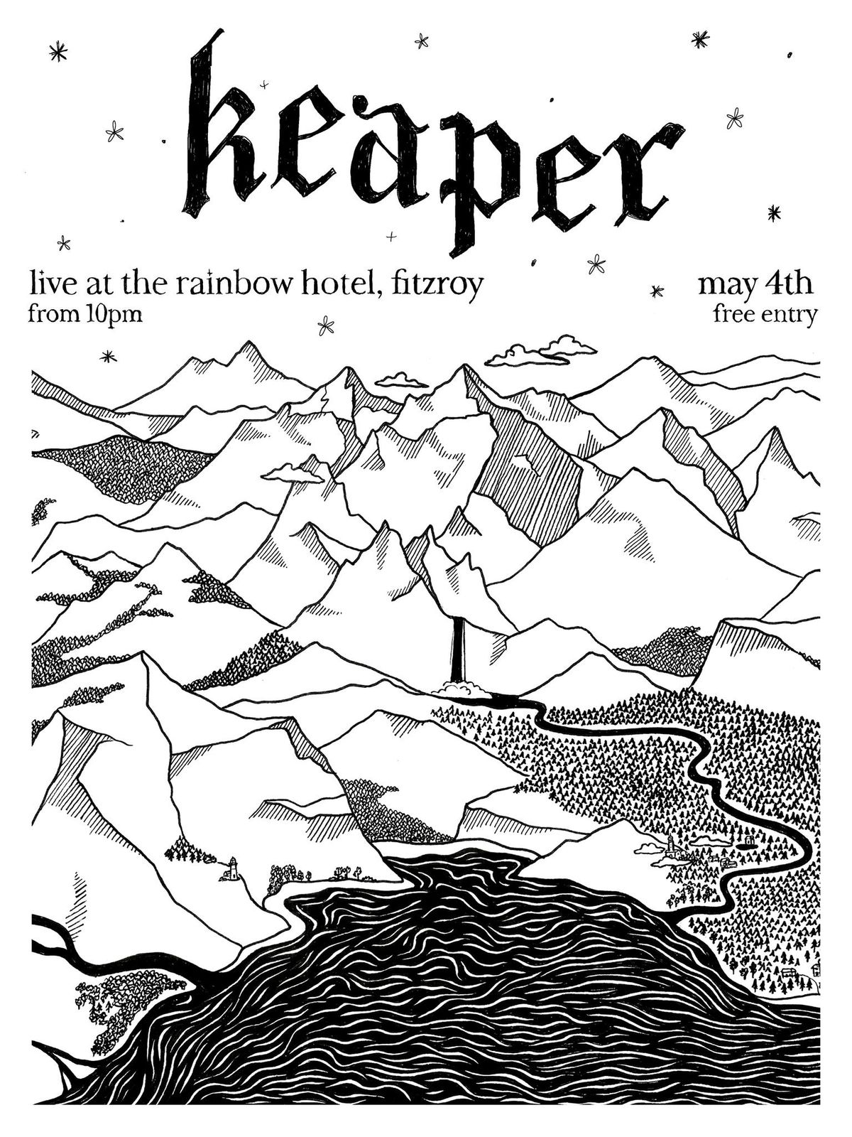 Keaper @ the Rainbow Hotel, Fitzroy [FREE ENTRY]