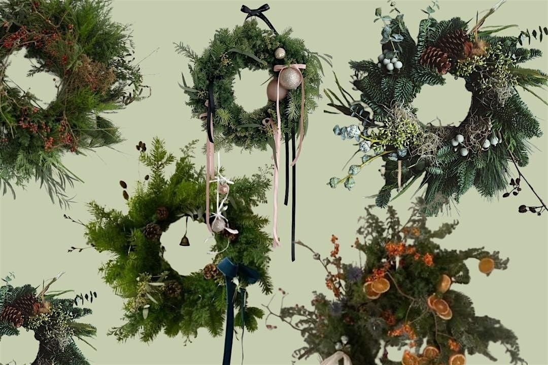 Field Trip: Holiday wreath making class with Rococo Floral Co.