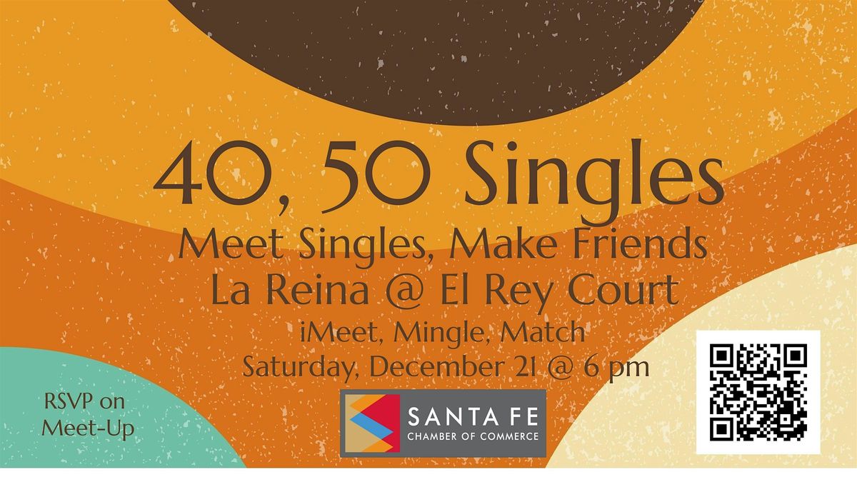 40, 50 Singles, Make Friends Organically, Local and In Person Connections.