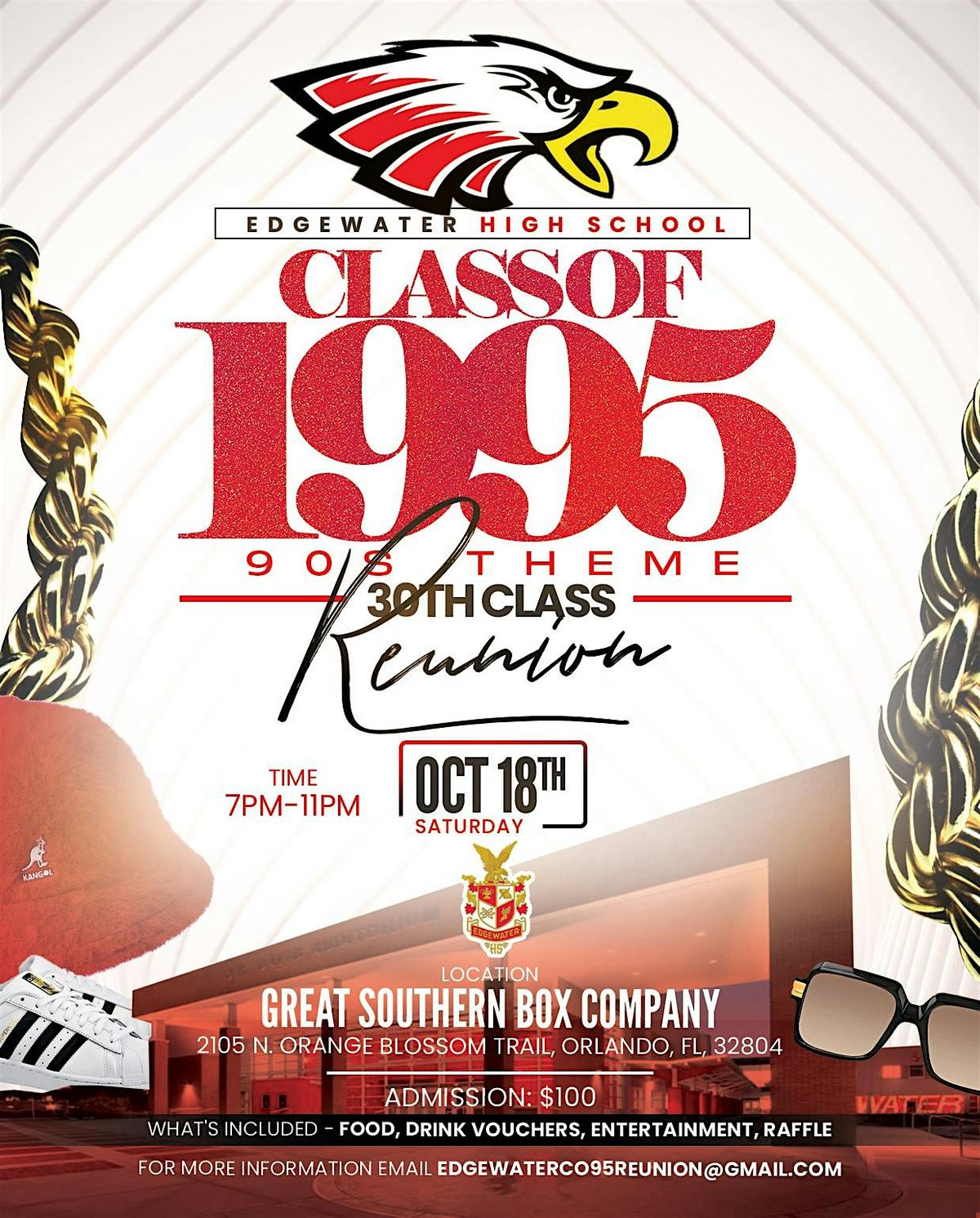 Edgewater High School CO 95 30th Year Class Reunion
