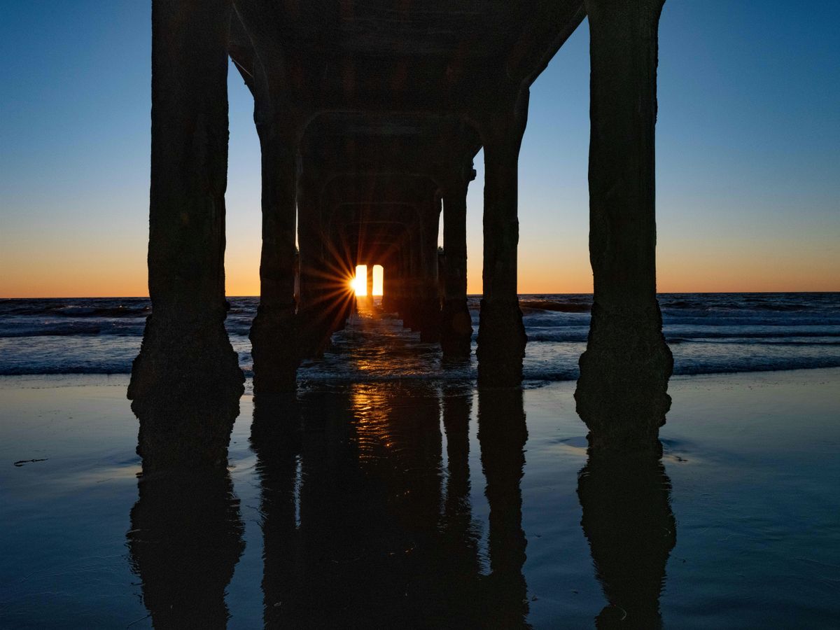Pierhenge Sunset