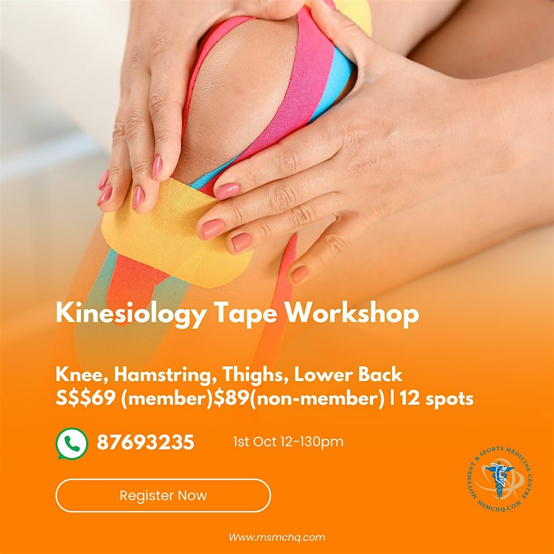 Learn Kinesiology Taping | Knee-Lower Back- Hamstrings
