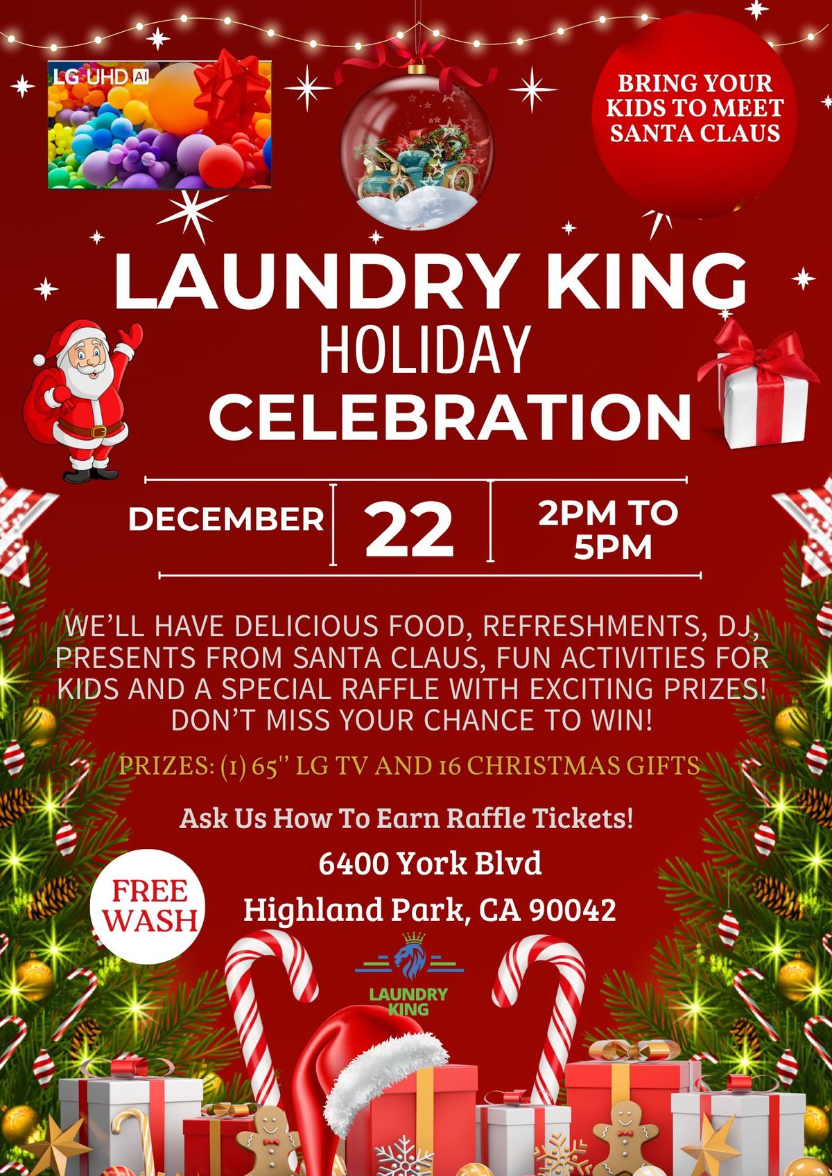 Laundry King Holiday Party