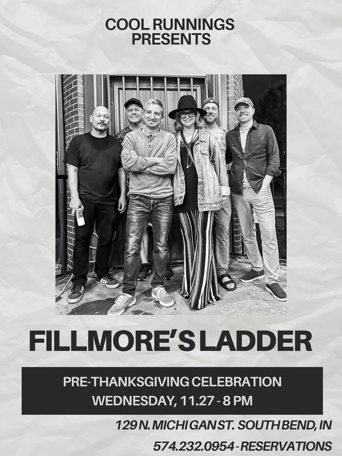 Fillmore's Ladder pre-Thanksgiving show