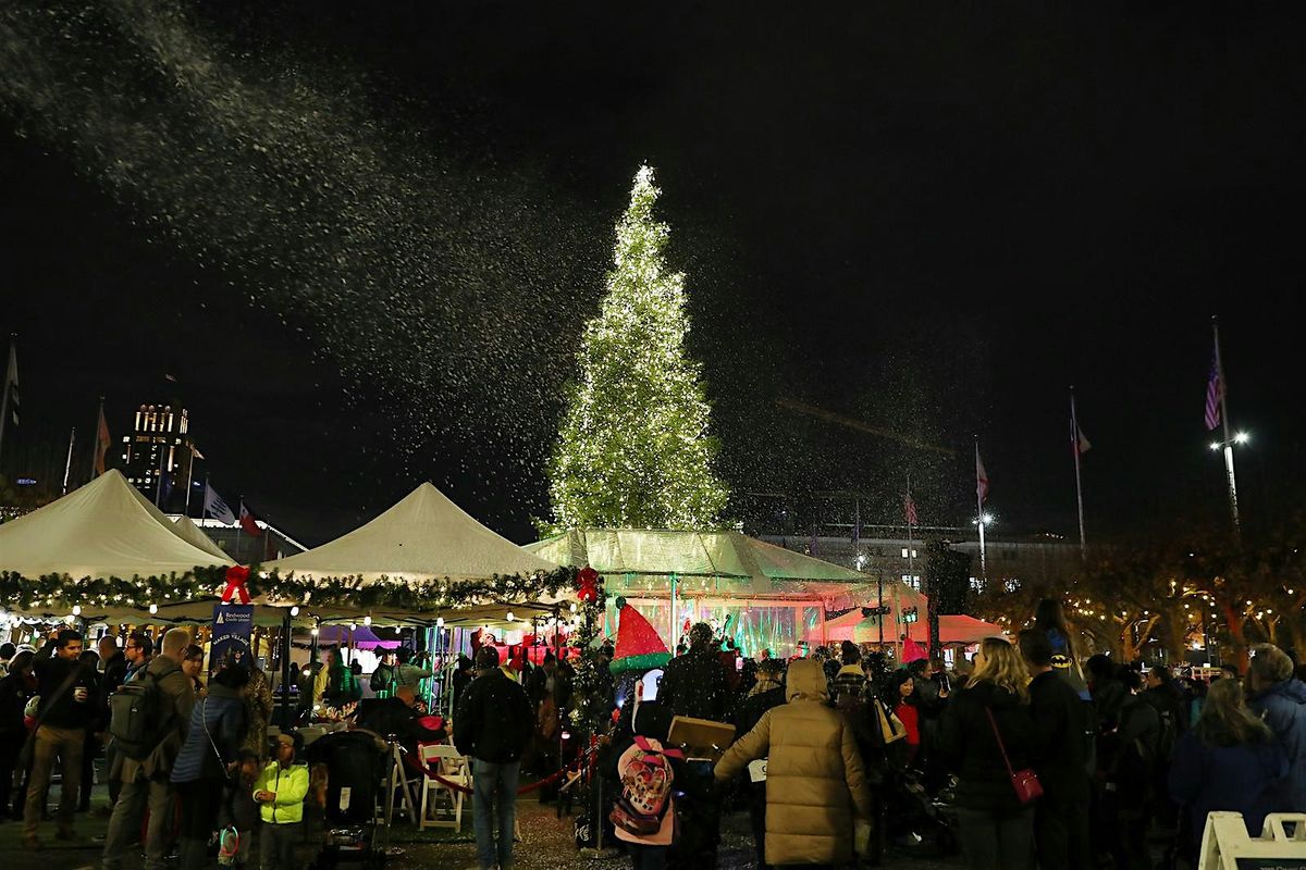 Civic Center Plaza Holiday Tree Lighting 2024