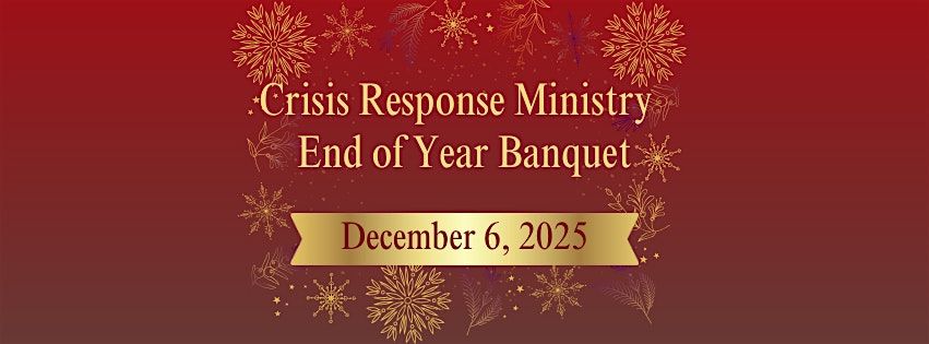 Crisis Response Ministry Banquet