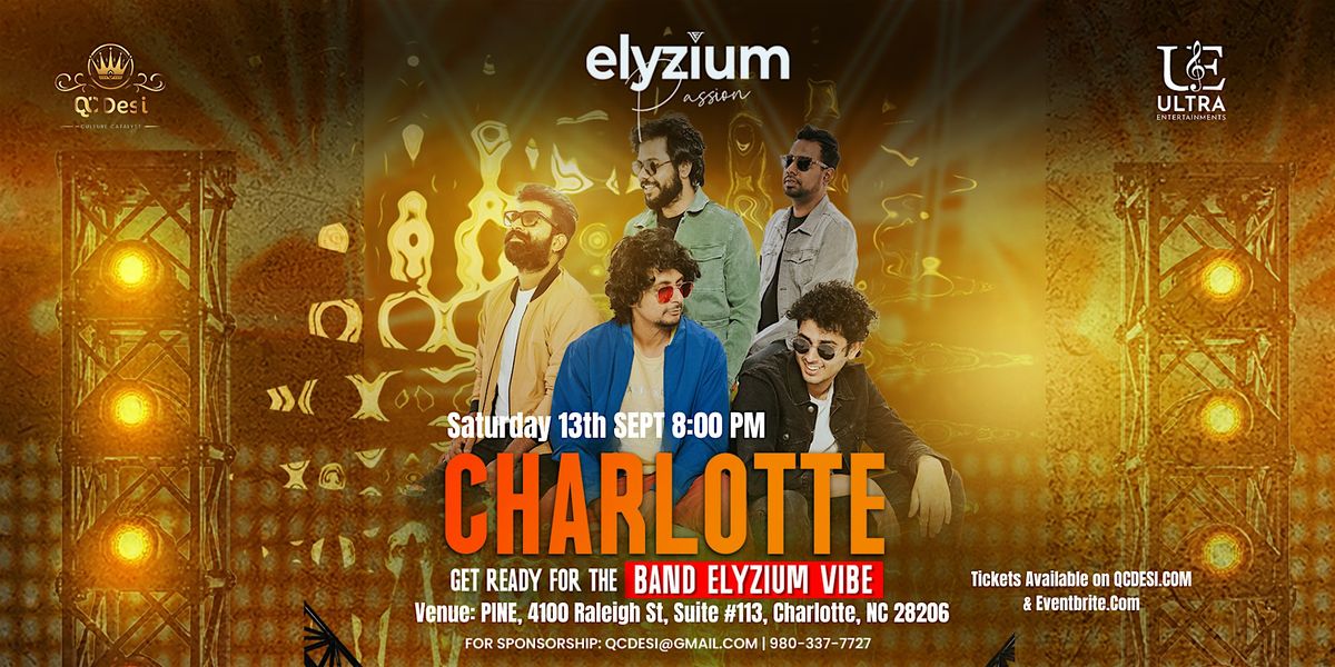 Band Elyzium Live Band Concert - Charlotte Sept 13th