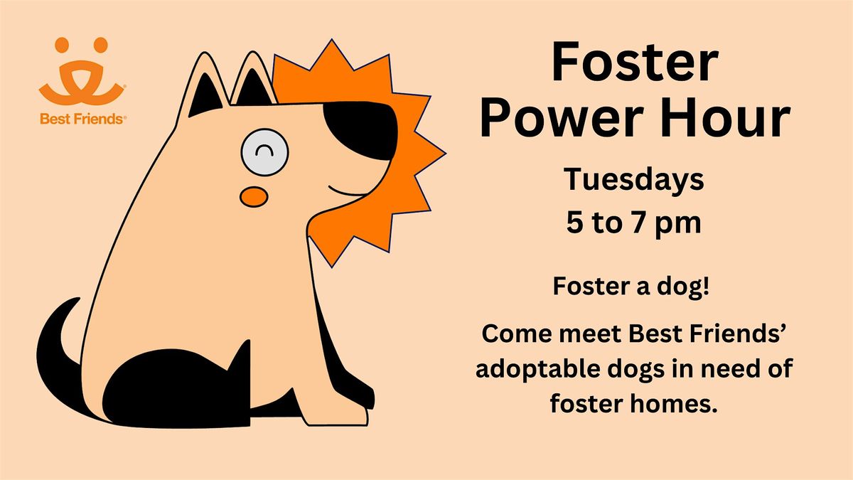 Foster Power Hour with Best Friends Animal Society