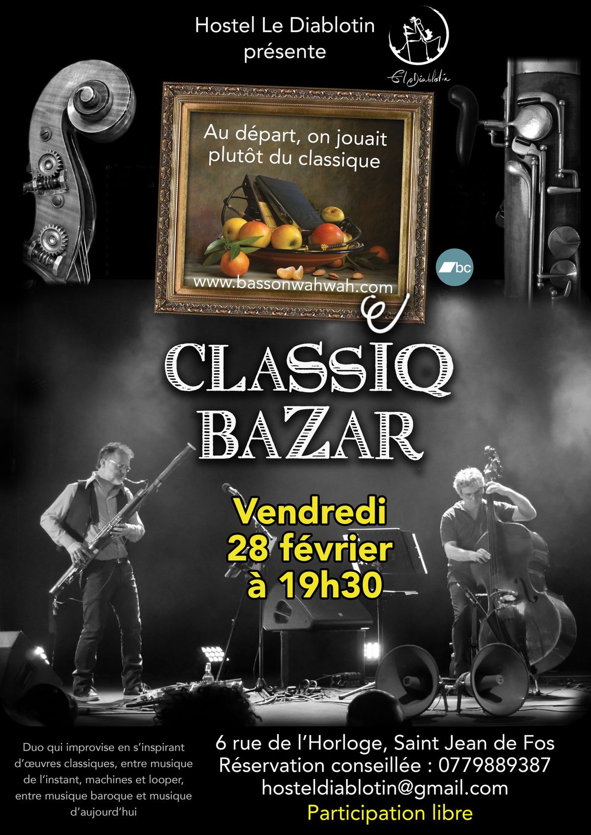 Concert - CLASSIQ BAZAR 