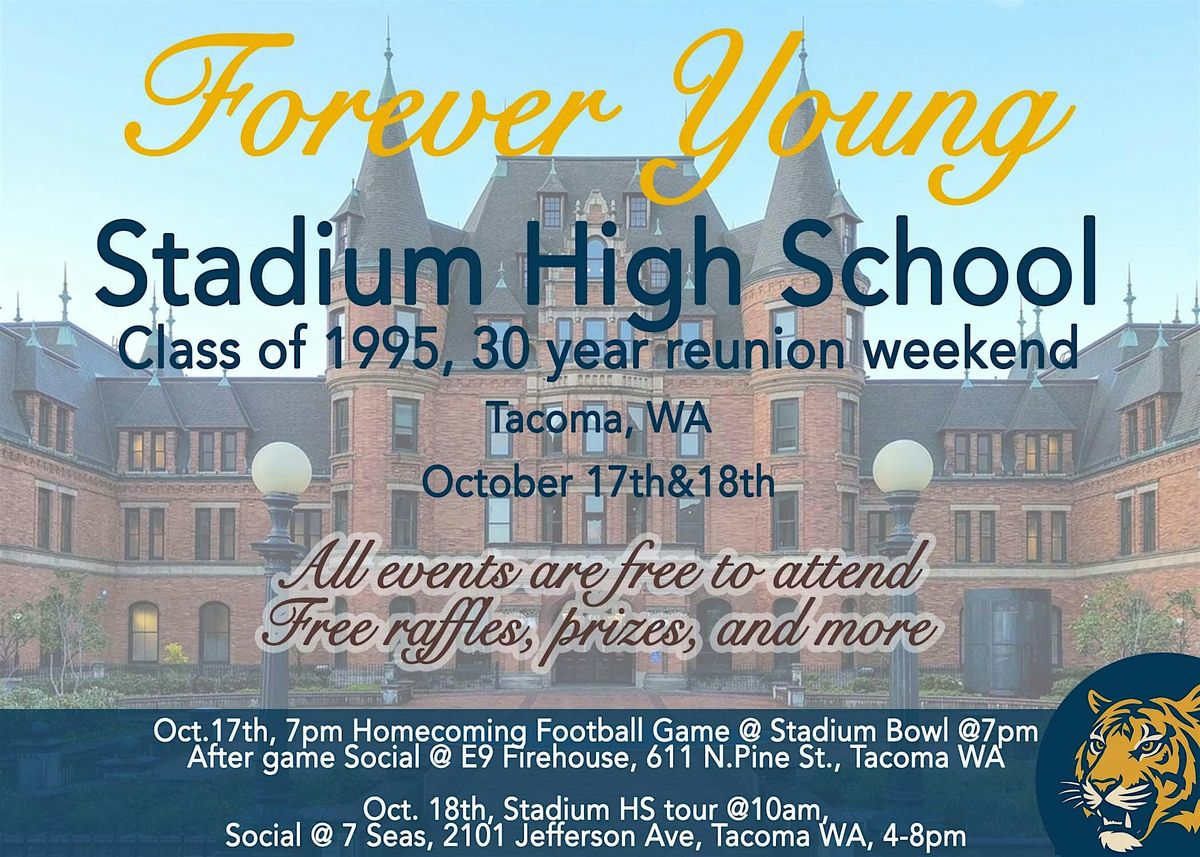 Stadium High School Class of 1995 30 year reunion