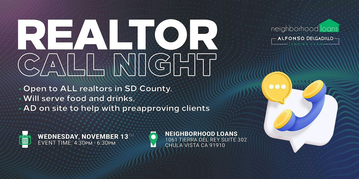 Realtor Call Night