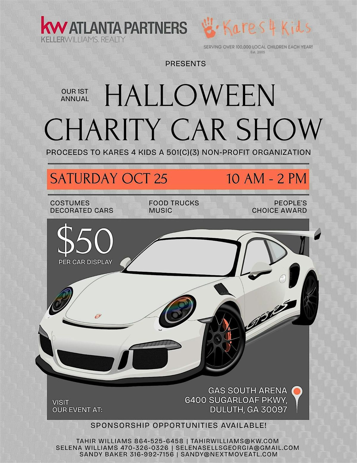 1st Annual Kares 4 Kids Halloween Charity Car Show