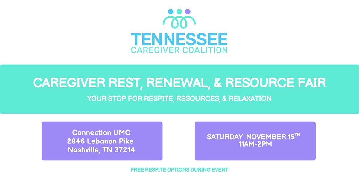 Rest, Renewal and Resource Fair  - Caregiver Registration