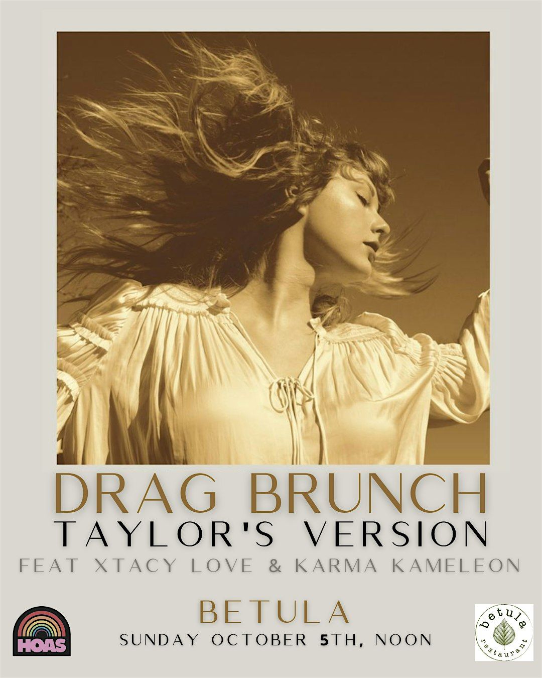 Drag Brunch: Taylor's Version