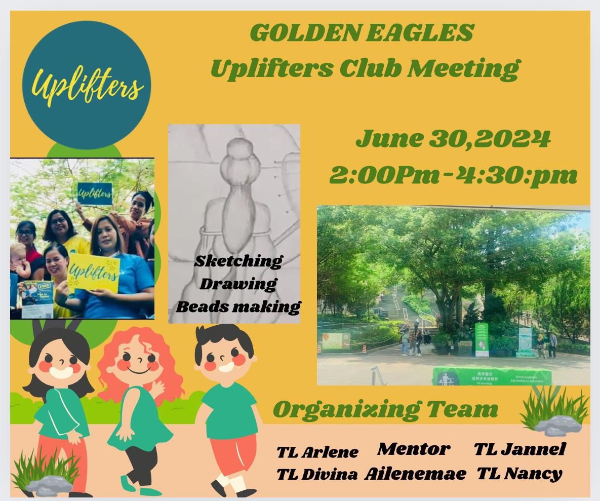 Golden Eagles Uplifters Club meeting 