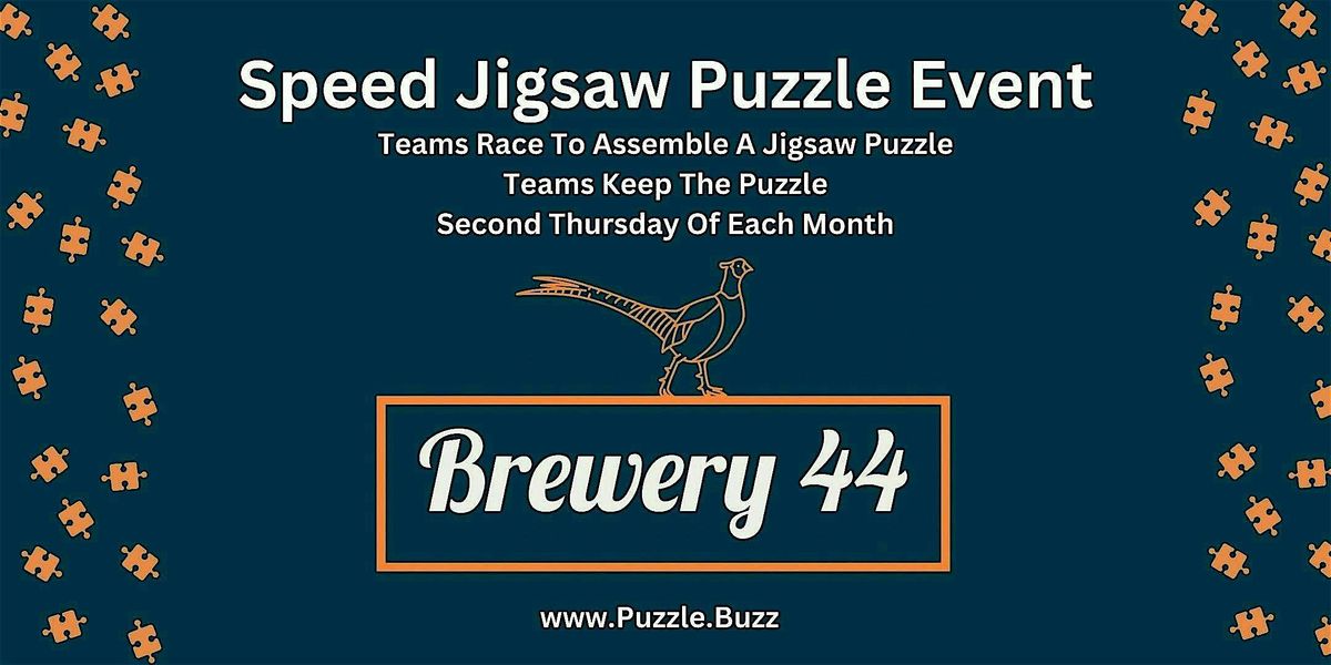 Speed Puzzling at Brewery 44 in Carver, MA