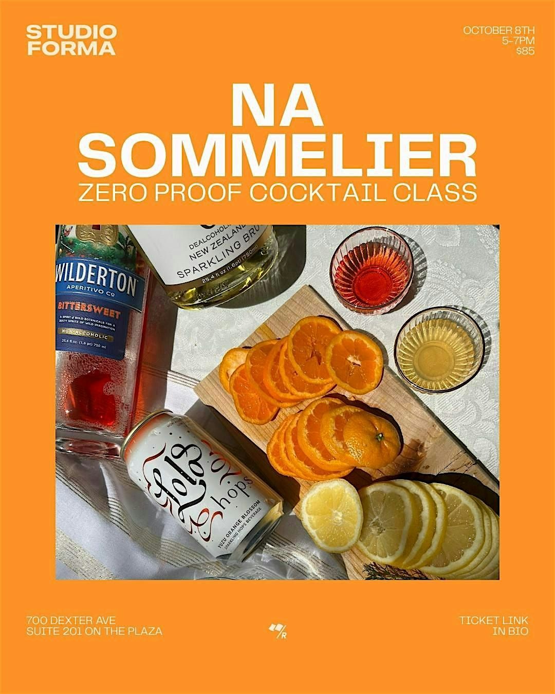 Zero Proof Cocktail Class With the NA Sommelier